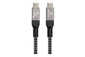 USB kabel - Gembird Cablexpert Premium - USB-C cable - USB-C to USB-C - 50 cm - CCBP-USB4-CMCM240-0.5M