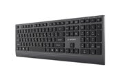 Tastatur - Gembird - keyboard - slim multimedia full size - Cyrillic - black Input Device - Tastatur - Cyrillic - Sort - KB-MCH-06-CYRL