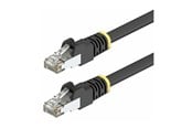 Netværkskabel - StarTech.com Startech patch cable - 2 m - black - Sort - C6APATCHUV2MBK