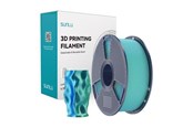 Filament/Resin - 3D-printer - Sunlu PLA+ Silk Dual Color Filament (blue-green) - PLA+ Silk DC Blu G