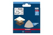 Slibemaskine - Bosch Expert M480 Sanding Sheets P220 5pcs - 2608900721