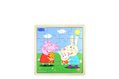 Brætspil - Peppa Pig - Framed Wooden Puzzle - Rebecca Rabbit - 9030