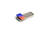 Mobil - Adaptere & Opladere - Twelve South Valet Small - Leather Charging Tray | Qi2 15W | USB-C 35W - TS-2681