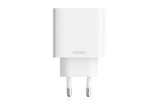 Mobil - Adaptere & Opladere - CUKTECH A19 30W USB-A + USB-C Wall Charger - White - CUK00A19EUWH