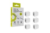 Kabel Organisering - Mobile Origin Cable Cord Organizer Holder CB8 - White - MO-CM-CB8-WHT