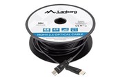 Skærmkabel - Lanberg HDMI cable with Ethernet - 20 m - CA-HDMI-30FB-0200-BK