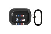 Mobil - Andet Tilbehør - BMW BMAP22SWTK AirPods Pro cover black/black Multiple Colored Lines - 3666339089634