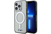 Mobil - Covers & Cases - BMW BMHMP14LHCRS iPhone 14 Pro 6.1" transparent hardcase Silver Ring MagSafe - 3666339122362