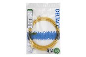 Netværkskabel - Deltaco patch cable - 3 m - yellow - Gul - TP-63Y-SLIM