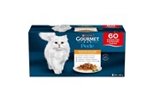 Katte - PURINA NESTLE Gourmet Perle Mini fileter i sauce - vådfoder til kat - 60x85g - 8445291615236
