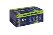 Katte - Brit Premium by Nature Value pack Adult Box - wet cat food - 40x100g - 8595602585861
