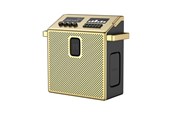 Bærbare & Fest Højtalere - Mondo by Defunc Bluetooth Speaker Medium Brass/Black - M2202