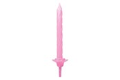 Legetøj - Globos Cake Candles with Holders Light Pink - 12 pcs. - 1105