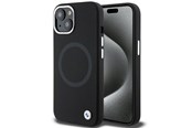 Mobil - Covers & Cases - BMW Signature Liquid Silicone MagSafe case for iPhone 15 Plus - black - 3666339144654