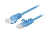 Netværkskabel - Lanberg patch cable - 50 cm - blue RAL 5012 - Blå - PCU6-20CC-0050-B