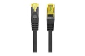 Netværkskabel - Lanberg patch cable - 1 m - black RAL 9004 - Sort - PCF6A-10CU-0100-BK