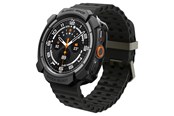 Smartwatch - Tilbehør - Spigen Rugged Armor - matte black - Samsung Galaxy Watch Ultra2 - ACS11611