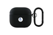 Mobil - Andet Tilbehør - BMW BMA4SSLBK AirPods 4 cover black/black Geniune Leather Silver Logo - 3666339397456