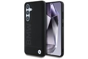 Mobil - Covers & Cases - BMW Leather Big Wordmark Case for Samsung Galaxy S25 - Black - 3666339448738