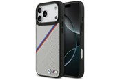 Mobil - Covers & Cases - BMW M Tricolor Metal Logo MagSafe Case for iPhone 17 Pro Max - Gray - 3666339480394