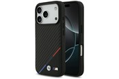 Mobil - Covers & Cases - BMW M Carbon Tricolor Line MagSafe Case for iPhone 17 Pro - Black - 3666339558932