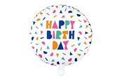 Legetøj - Globos Folieballon 18 Inch Happy Birthday - 7177
