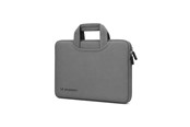 Tasker - Wozinsky WNT-11G 10-11" Laptop Bag with Retractable Neoprene Handle - Gray - 5907769388477