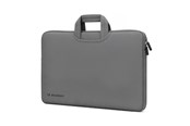 Tasker - Wozinsky WNT-17G 17.3" Laptop Bag with Retractable Neoprene Handle - Gray - 5907769388538