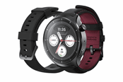 Smartwatch & Sportsur - Motorola moto watch ultra - Gun Metal (PANTONE Black Beauty Silicone strap + PANTONE Black Beauty Leather strap) - PBCX0000SE