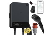 Elbil ladere - dé 22kW Wallbox with 7.5m Cable (APP VERSION) - deWB22B07A