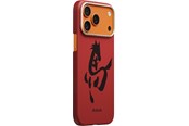 Mobil - Covers & Cases - PITAKA Edge Case - Ink Horse Cinnabar - iPhone 17 Pro Max - HR1703PM
