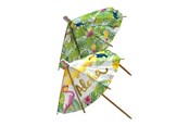 Legetøj - Globos Paper Parasol Cocktail Picks XL Aloha - 18cm - 9326