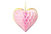 Legetøj - Globos Honeycomb Harten 23cm Watercolors Hearts - 4st. - 4482