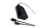 Mobil - Adaptere & Opladere - Baseus Digital GaN 3xUSB-C 1xUSB-A 240W Wall Charger with Power Cable - Black - P10163901113-00
