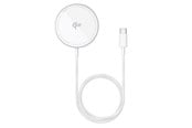 Mobil - Adaptere & Opladere - Baseus Simple Mini4 Air Qi2 15W Magnetic Wireless Charger - Silver - P10278200S11-00