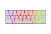 Tastatur - Genesis Thor 660 G2 RGB - Gaming Tastatur - Amerikansk engelsk - Hvid - NKG-2197