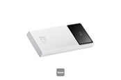 Powerbank - Baseus Star-Lord 10000mAh 22.5W Powerbank with Digital Display and USB-C 3A Cable 30cm - White - 10000 mAh - PPXJ100002