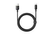 USB kabel - Baseus Silky 3A USB-A - USB-C Cable 1m - Black - P10377703113-02