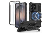 Mobil - Covers & Cases - Tech-Protect MagBlast MagSafe Case + Tempered Glass 2-Pack for Samsung Galaxy S26 Ultra - Black - 5906302323739