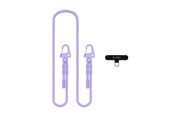 Mobil - Andet Tilbehør - Tech-Protect C5SD Rope CrossBody Phone Lanyard - Lavender - 5906302342594