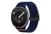 Smartwatch - Tilbehør - Tech-Protect Nylon Clasp Strap for Samsung Galaxy Watch 8/9 - 40/44/46mm - Navy Blue - 5906302325740