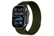 Smartwatch - Tilbehør - Tech-Protect Nylon Sport Band for Apple Watch 44 / 45 / 46 / 49 mm - Dark Green - 5906302325467