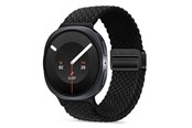 Smartwatch - Tilbehør - Tech-Protect NylonMag Strap for Samsung Galaxy Watch 8/9 - 40/44/46mm - Black - 5906302325658