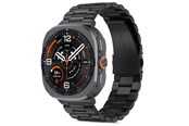 Smartwatch - Tilbehør - Tech-Protect Stainless Steel Bracelet for Samsung Galaxy Watch Ultra/Ultra2/Ultra2 47mm - Black - 5906302324651