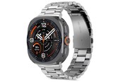 Smartwatch - Tilbehør - Tech-Protect Stainless Steel Bracelet for Samsung Galaxy Watch Ultra/Ultra2 47mm - Silver - 5906302325573