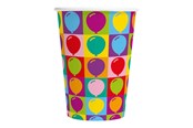 Legetøj - Globos Paper Cups 210ml Pop Party - 8 pcs. - 6905
