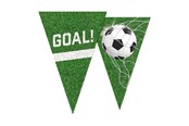 Legetøj - Globos Football Bunting - 10m - 7320
