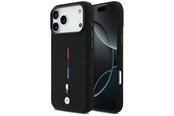 Mobil - Covers & Cases - BMW M Silicon Tricolor Line MagSafe Case for iPhone 17 Pro Max - Black - 3666339484873