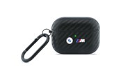 Mobil - Andet Tilbehør - BMW Carbon Metal Logo Case for AirPods Pro 3 - Black - 3666339574611