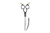 Hunde - ARTERO Scissors FUSION CURVY BLACK 7" - 8435037191513